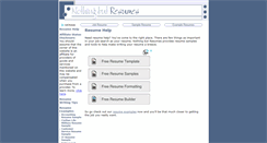 Desktop Screenshot of nothingbutresumes.com